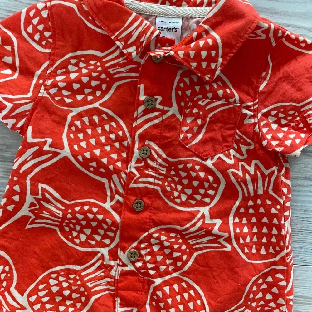 ⭐Carter’s Baby Boy Summer Romper 3M⭐